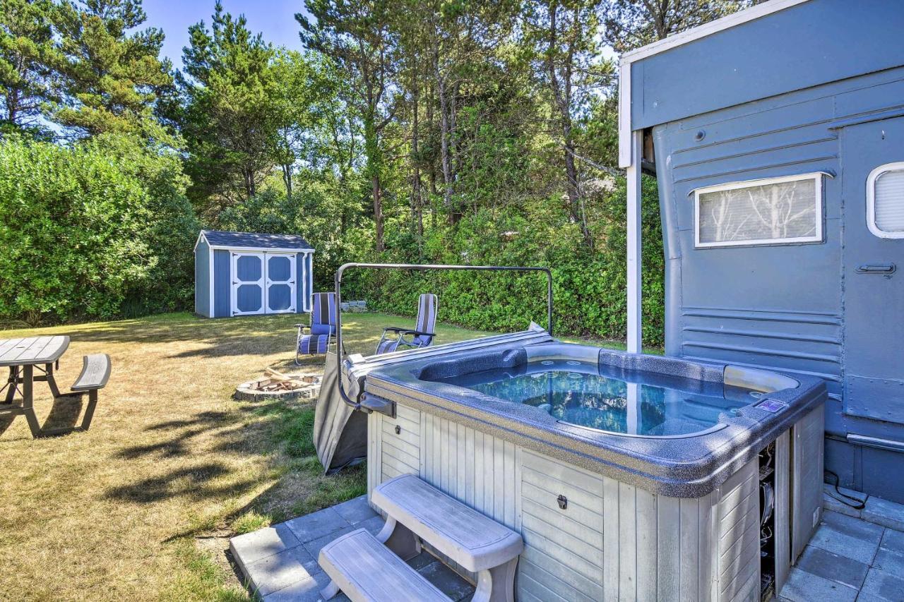 Coastal Pnw Gem With Hot Tub - Walk To Beach! Grayland Exterior photo
